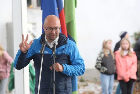 Otvoritev hodnika in kolesarske steze Cerknica  Dolenje Jezero 30 FOTO LJUBO VUKELIČ